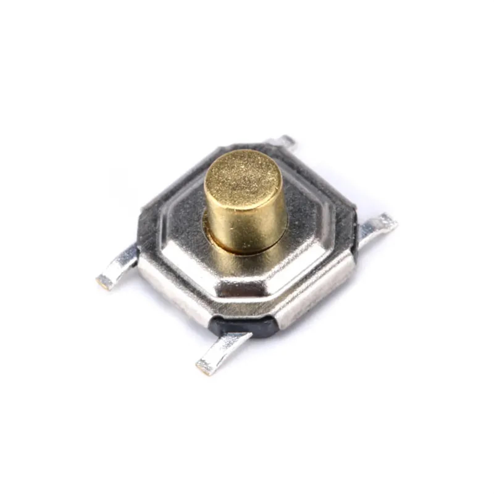 Lot de 20 micro-interrupteurs tactiles 4 x 4 x 3 mm, 4 x 4 x 3, 4 broches/pieds SMD