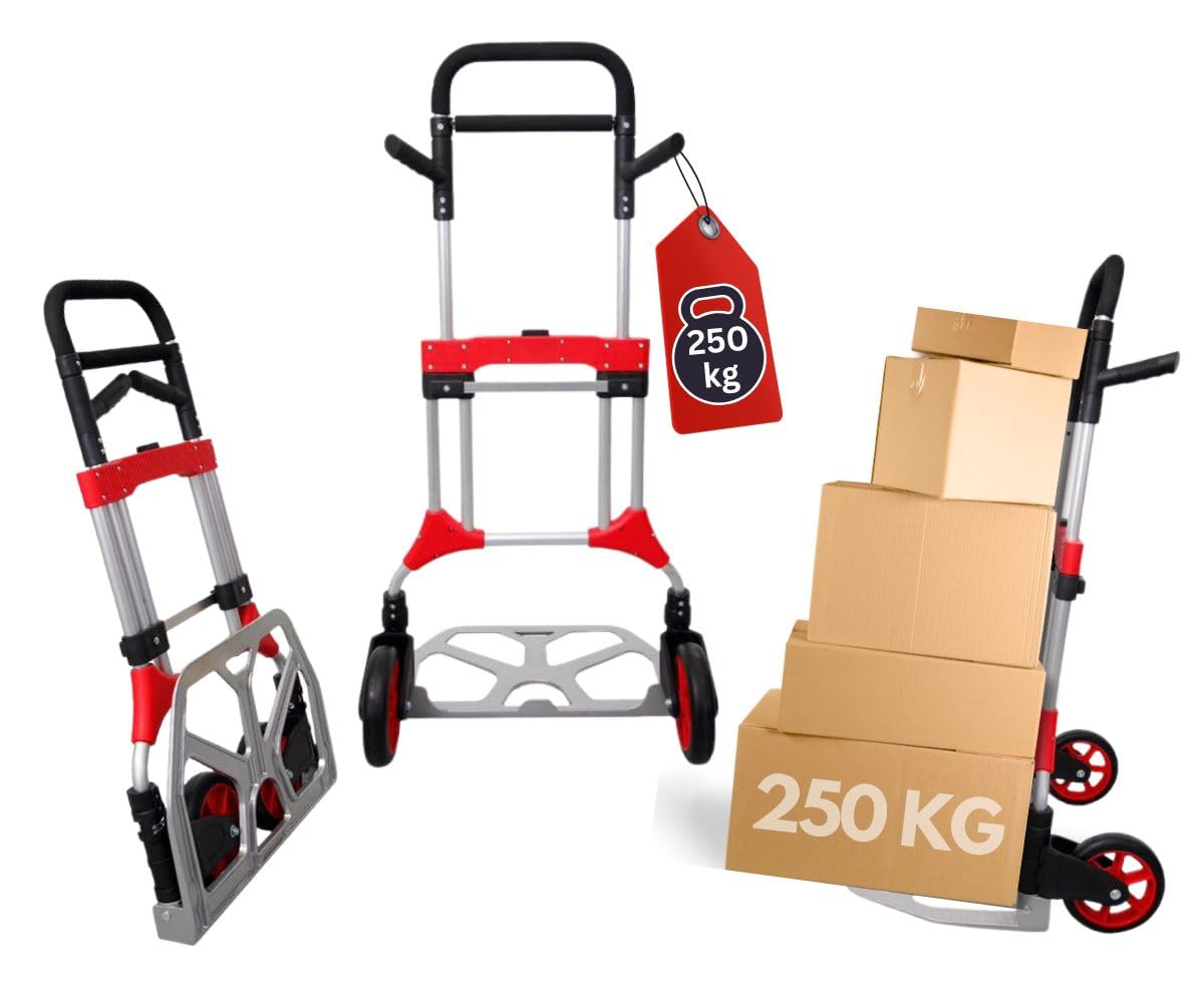 PROREGAL Elephant: Klappbare Profi-Sackkarre mit 250 kg Traglast