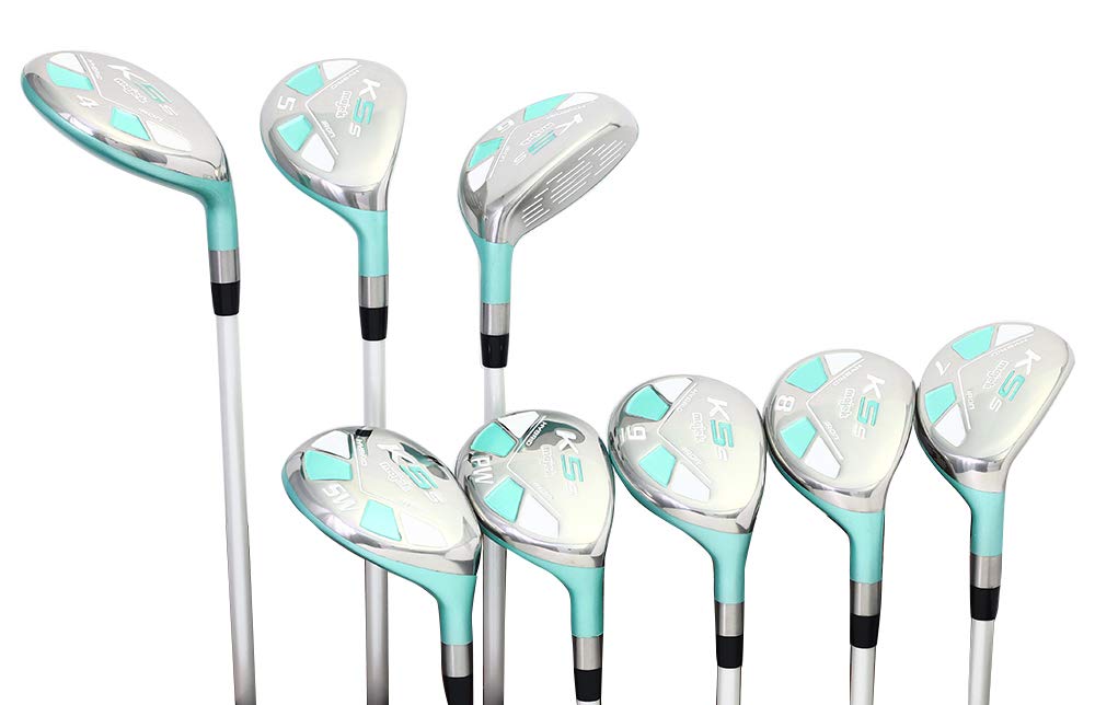 Buy Majek Seafoam Teal Senior Ladies Golf Hybrids Irons Set New Senior