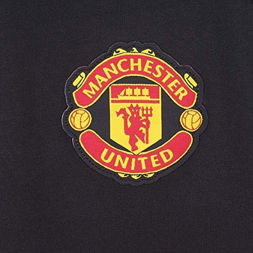 Manchester United F.C. Official Football Mens Premium Long Pyjamas Black Red XXL