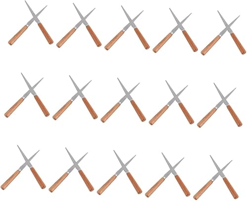 COHEALI 30 piezas de cerámica artesanal escultura cerámica arcilla polimérica herramienta de cerámica para esculpir madera inoxidable de cuchillo