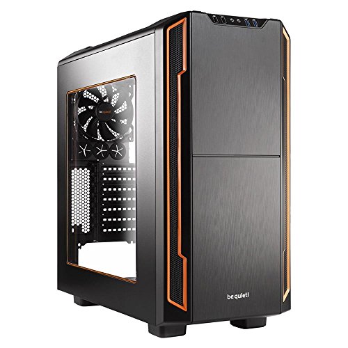 be quiet! ATX PC Gehäuse Silent Base 600 Orange Window BGW05