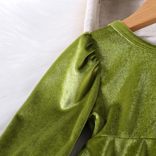 Vintage Princess Toddler Baby Girl Long Sleeve Velvet Ruffle Tutu Lace Dress Xmas Wedding Birthday Party Fall Winter Clothes4