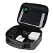 BAGSMART Electronics Travel Organizer Bag Hard Drive Case for Various USB, Phone, Cable, Charger, Dark Grey