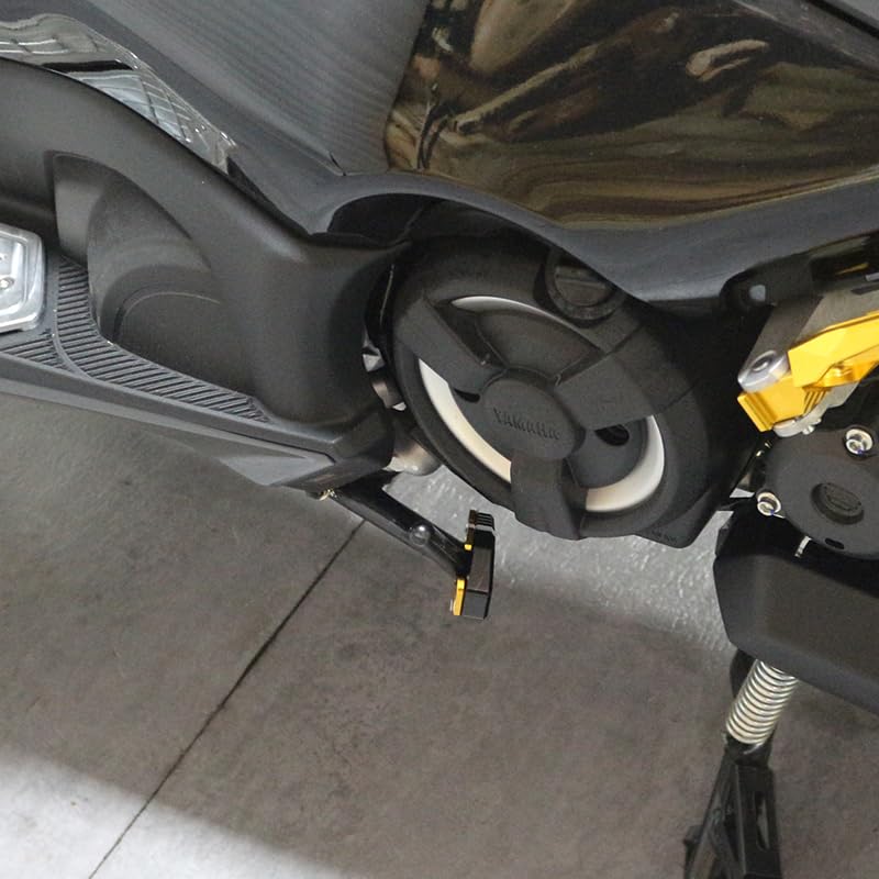 Poggiapiedi In Alluminio Per Yamaha TMAX 500/530/560 - Accessorio Stile E Protezione - Foto 5