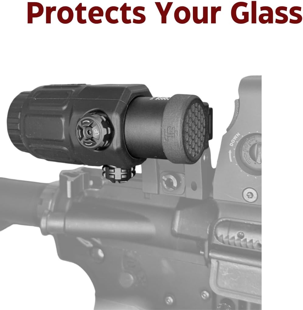 XPS/EXPS Killflash Compatible for EOTech EXPS2 | XPS2/3 Optic | Hex Cover ARD Anti-Relective Device | G33 G43 G45 Magnifiers
