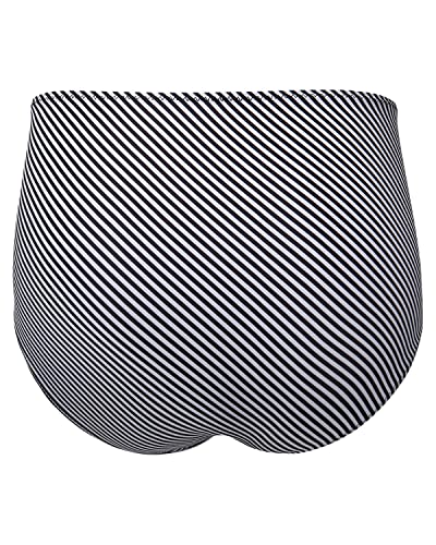 Image of Tempt Me Women High Waisted Bikini Bottom Retro Ruched Swim Bottom Shirred Tankinis Brief