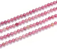 Vista 11 de Adabele - 1 hebra de piedra preciosa curativa natural de lapislázuli crisocola de 0.118 in (0.12 pulgadas), cuentas sueltas redondas facetadas