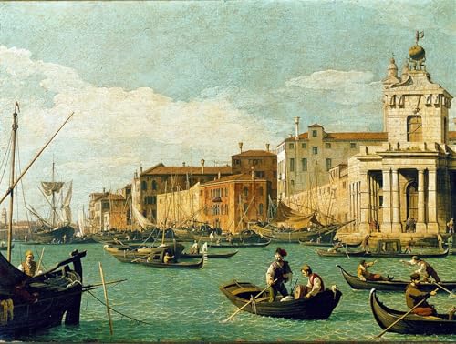 Peinture graffiti art mural Canaletto pour salon moderne et décoration de maison dynamique 60x90