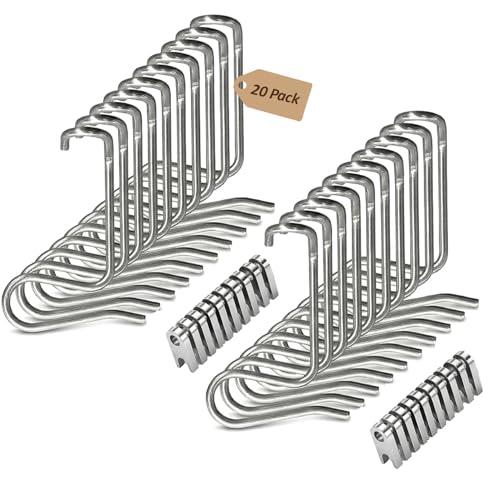 20 Pcs Fence Wire Tightener with Anti-Deformation Module & Multifunction Fastening Wrench Heavy Duty Stainless Steel Fence Tensioner Tools for Farm Ranch Garden & Pasture Fencing