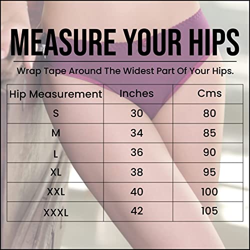 Image of SONA Women's Soft Cotton Inner Elastic Plain Daily Use Hipster Panties