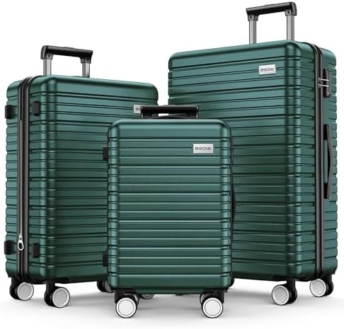BEOW Luggage Sets 3 Piece, Expandable Luggage Sets