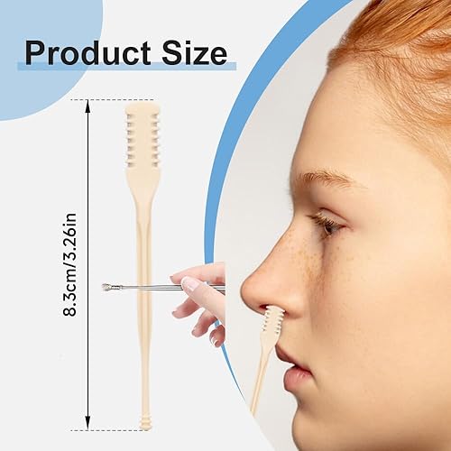 Miniatura 2 de Cortador de pelo nasal, 2026, nuevo recortador de vello de nariz para hombres y mujeres, herramienta de eliminación de vello manual portátil