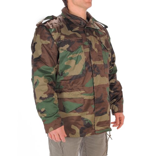 CamoOutdoor Men's M65 Woodland Field Jacket2