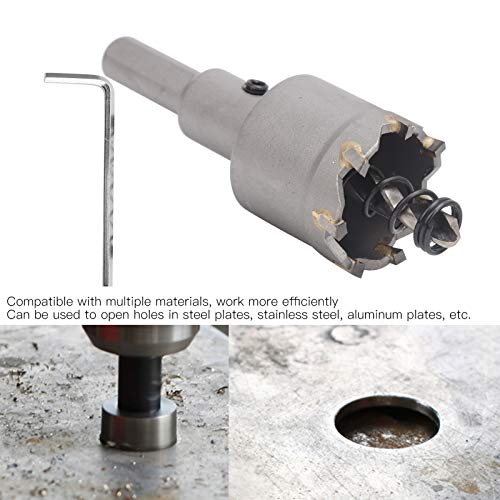 Broca sierra de carburo para metal 48 mm miniatura 3