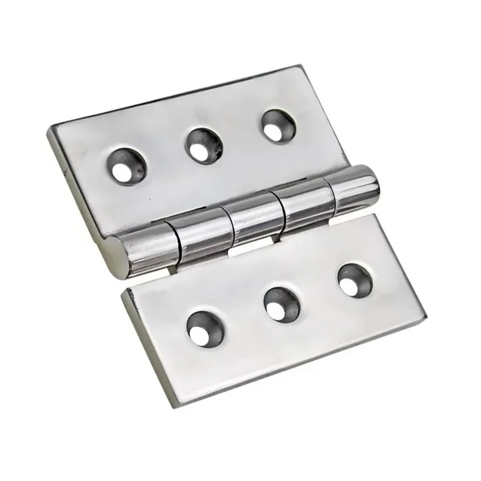 FQJYXWEWL Stainless Steel Heavy-Duty Thickened Hinges Industrial Electrical Machinery Equipment 1Pcs