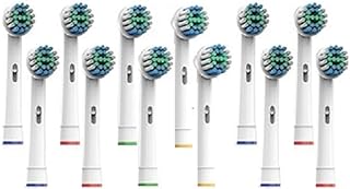 Generic Oral-B Compatible Toothbrush Replacement Heads, Pack of 3, 12-Piece
