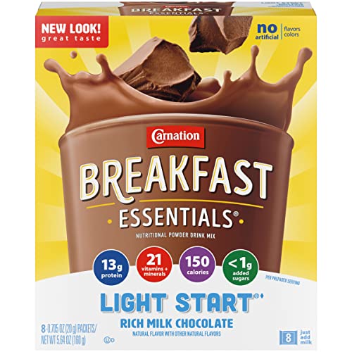 Carnation Breakfast Essentials Drink Mix, Rich Milk Chocolate (Pack Of 4) #TOP1