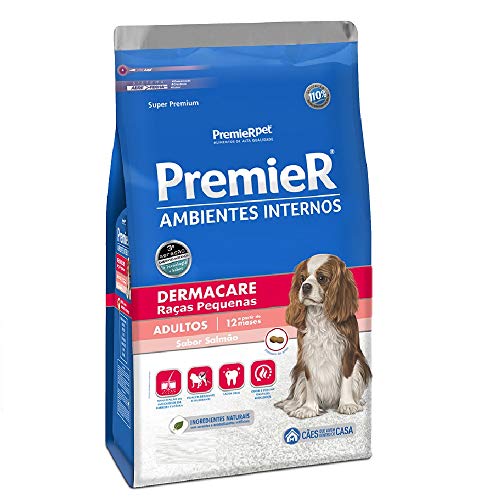 Qual a Melhor Ração para Pelo de Cachorro de 2025? Melhores Ranking 12 Ração Cães PremieR Ambientes Internos Adultos Dermacare 12kg