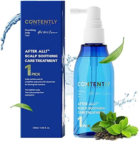 AFTER ALL! Scalp Soothing Care Treatment | Daily Scalp Cooling Tonic with Probiotics & Ginger Extract For Itchy & Flaky Scalps | 4.06 fl.oz.