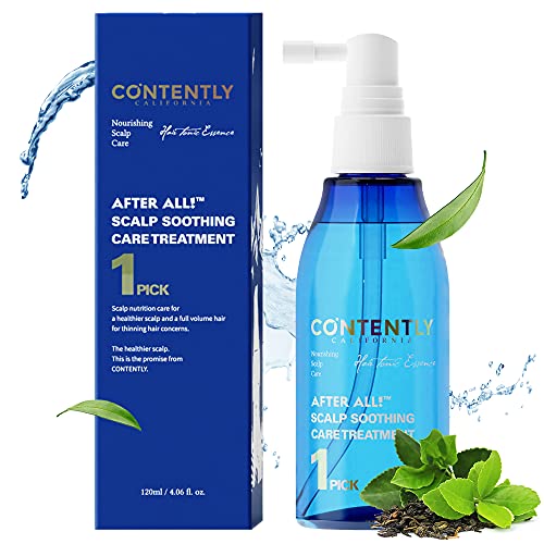 AFTER ALL! Scalp Soothing Care Treatment | Daily Scalp Cooling Tonic with Probiotics & Ginger Extract For Itchy & Flaky Scalps | 4.06 fl.oz.