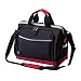 16-inch Tool Bag with 25 Pockets, Wide Mouth Tool Storage Bag with Adjustable Shoulder Strap and Extra Bottom Base, Great for Electrician, Engineers, Plumber, Mechanic and Cable Repairman