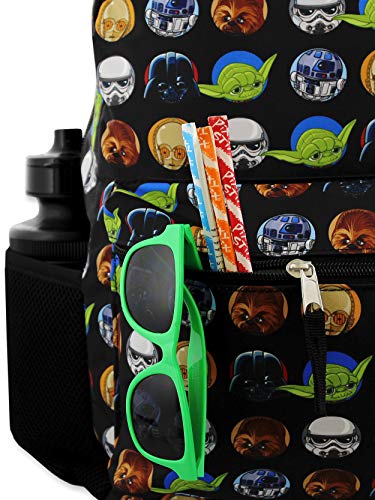 Star Wars Boy's Girl's Adult's 16 Inch School Backpack (One Size, Black) #TOP5