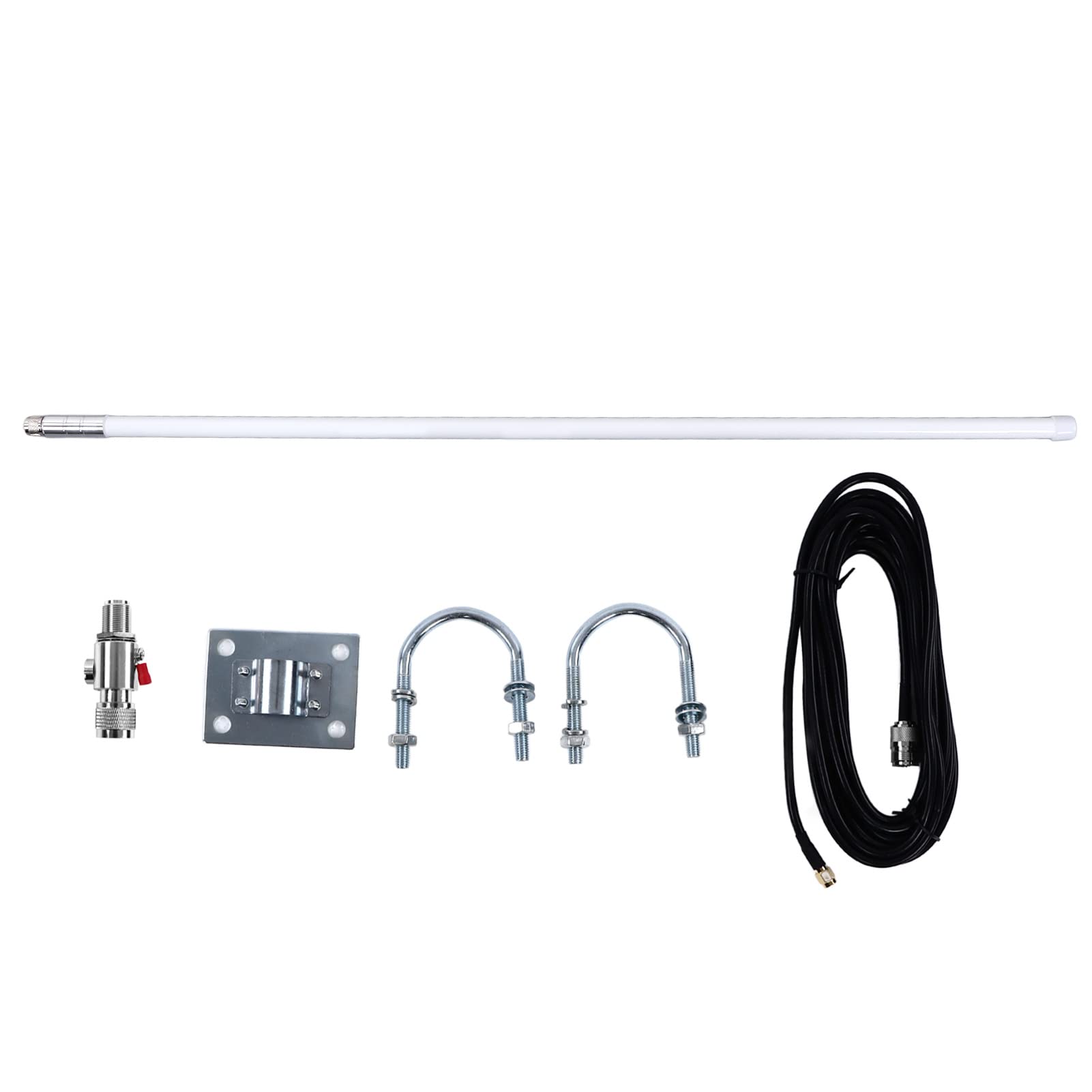 Kit de Antena Lora para Exteriores de Alto Rendimiento con Soporte de Pared Fijo para una Recepción de Señal Confiable