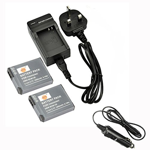 Batería DMW-BCM13E y cargador DC145U para revivir tu Panasonic Lumix DMC-TS5 sin batería