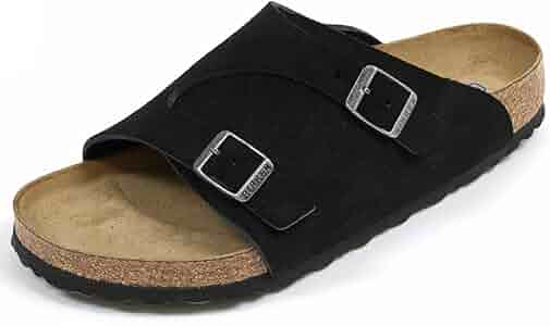 ビルケンシュトック　チューリッヒ スエードレザー ソフトフットベッド ブラック ビルケンシュトック BIRKENSTOCK Zurich Soft Footbed