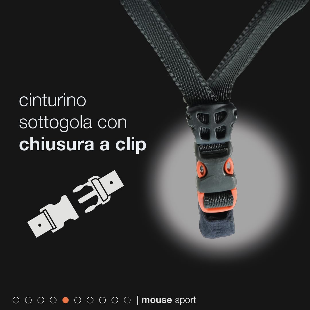 Casque léger avec Coque en ABS Noir Universelle 52-63cm