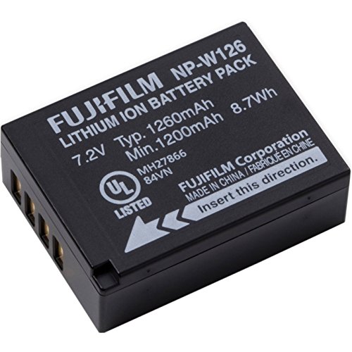 Batterie Fujifilm NP-W126 pour éviter les pannes de courant pendant vos vidéos