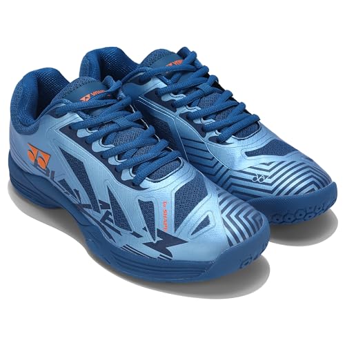 Image of YONEX BLAZE 3 Badminton Shoes |Non Marking | Ideal for Badminton,Squash,Table Tennis,Volleyball | Non-Marking Sole |TRU Cushion |Durable Skin Light|Synchro-Fit Insole|Toe Assist Shape|Hexa Grip |Light Weight|Lateral Shell|Extra Cushioning|Snap Back Action|