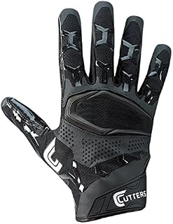 Cutters S541 Rev Pro 3D 2.0 Receiver, Safety, Cornerback Football Gloves with Ultra