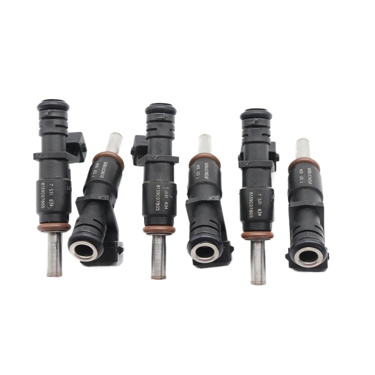6-piece Set Fuel Injector 13537531634 Compatible for BMW Models