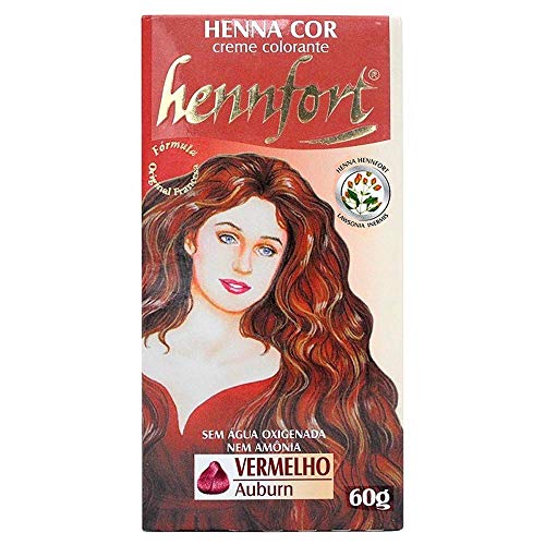 Henna Hennfort em Creme 60g - Vermelho