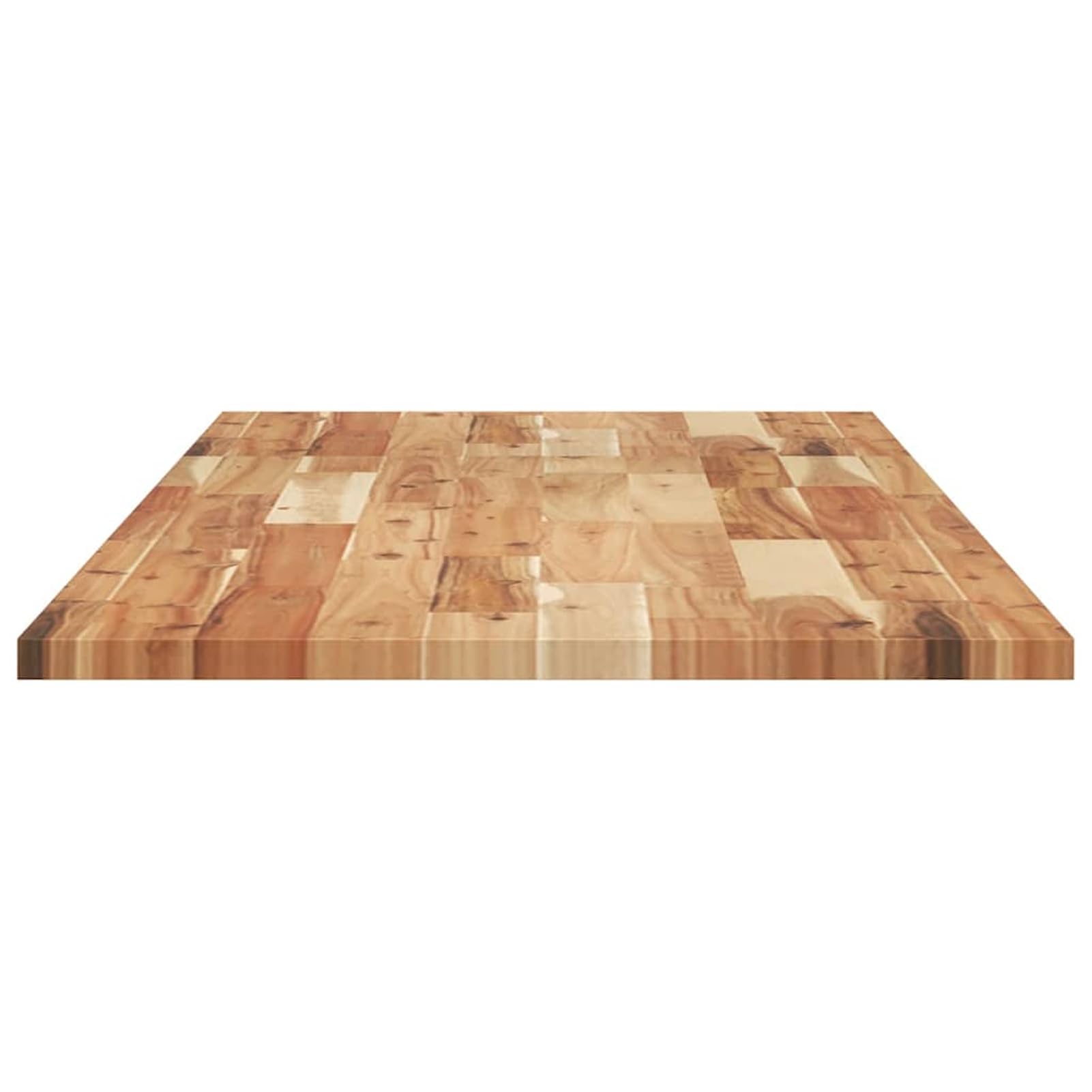 Homgoday Akazienholz Schreibtischplatte 120x50x2 cm - Multifunktional für Küche, Garage & Bad Model3279750