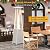 LUCKYERMORE Pyramid Patio Propane Heater, 42,000 BTU Heavy Duty Quartz Glass Tube Flame Heater with Wheels Propane, Stainless Steel