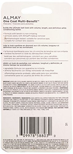 Almay One Coat Multi-Benefit Mascara 503 Black Brown 0.24 Fl oz by Almay - Image 4