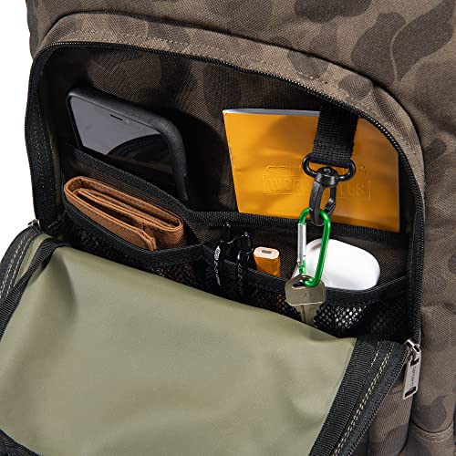 Carhartt 25L Classic Backpack, Durable Water-Resistant Pack With Laptop Sleeve, Duck Camo, One Size #TOP3