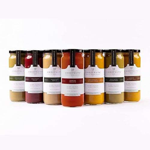 Miniatura 9 de 18 Chestnuts Sopa a base de plantas - Paquete de sopa de tomate toscano, shiitake de espárragos y calabaza y pera, a base de plantas y sin gluten, 3