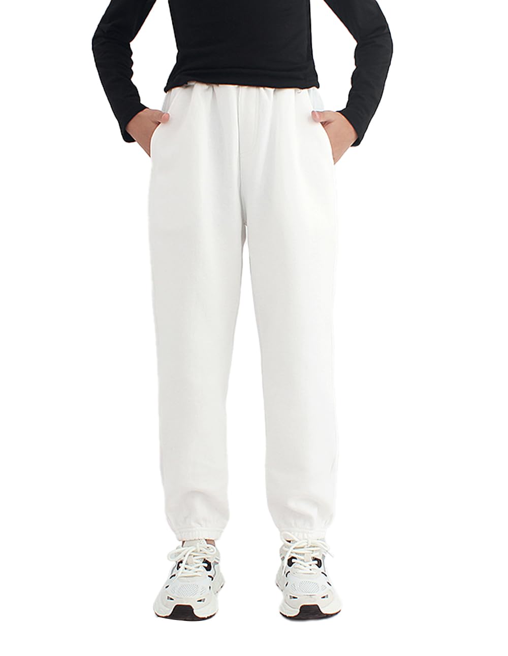 Under Armour Boys' Rival Terry Joggers, (001) Black / / Castlerock, X-Large