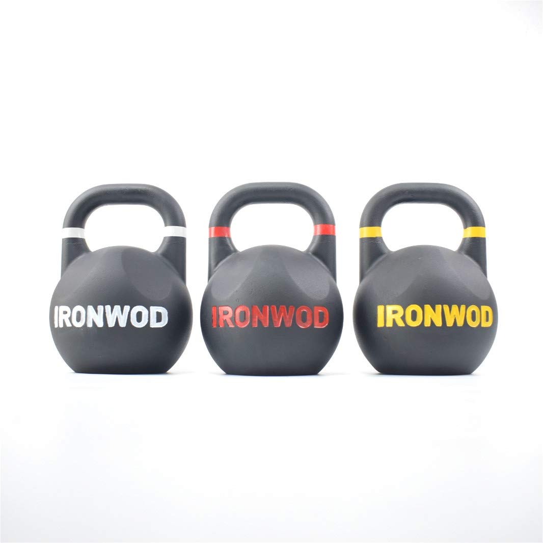 Kettlebell AGYH Ghisa Nera, Attrezzatura Professionale per L'allenamento della Forza per La Palestra, 8 kg / 10 kg / 12 kg / 16 kg / 18 kg / 20 kg / 24 kg (Size : 24kg/52.9lb)