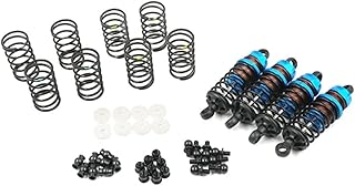 Yeah Racing BBG-0060BU Alum Big Bore Go 60mm Damper Set (4) Blue : 1/10 Touring Car