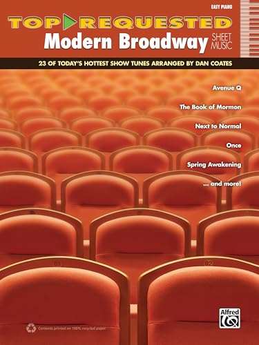 Top-Requested Broadway Hits: 23 Show Tunes for Easy Piano