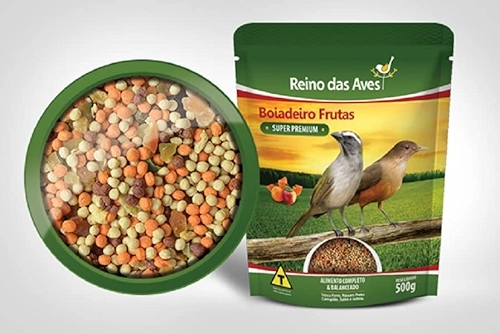 Ração Trinca Ferro - Boiadeiro Frutas - 500g