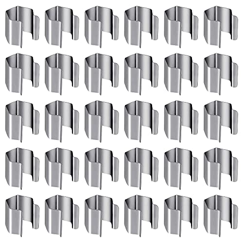 Ufurmate Screen Retainer Clips, 30Pcs Stainless Steel Window Screen Installer Clips For Installing Patio, Balcony And Garage Window Screen #TOP4