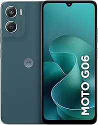 Smartphone Motorola Moto g06-128GB 12GB (4GB RAM + 8GB Ram Boost) e Camera 50MP com AI Bateria de 5200 mAh Tela 6.9" - Azul Marinho