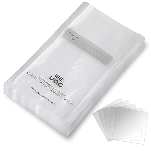 Vacuum Sealer Bags 100 Quart 8x12 Inch for Food Saver,