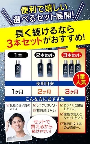 ホルモ ヘアグロウエッセンス for MEN 80ml - 画像 5